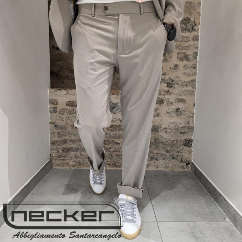 PANTALONE ABITO 7211 BEIGE