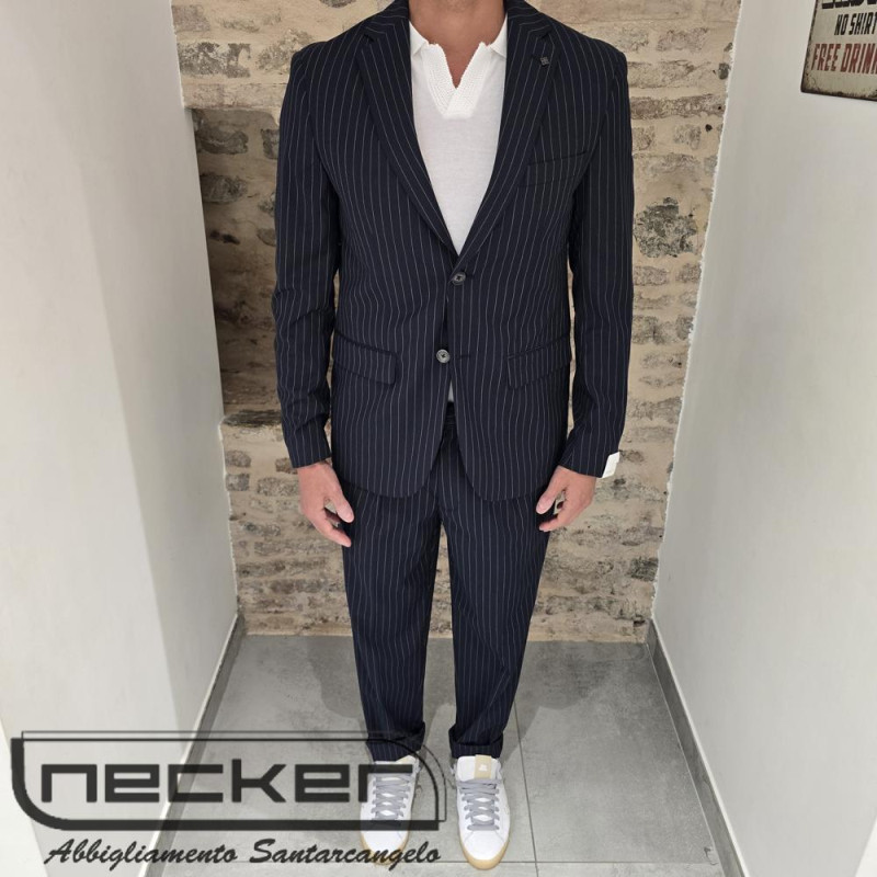 GIACCA ABITO 005 BLUE