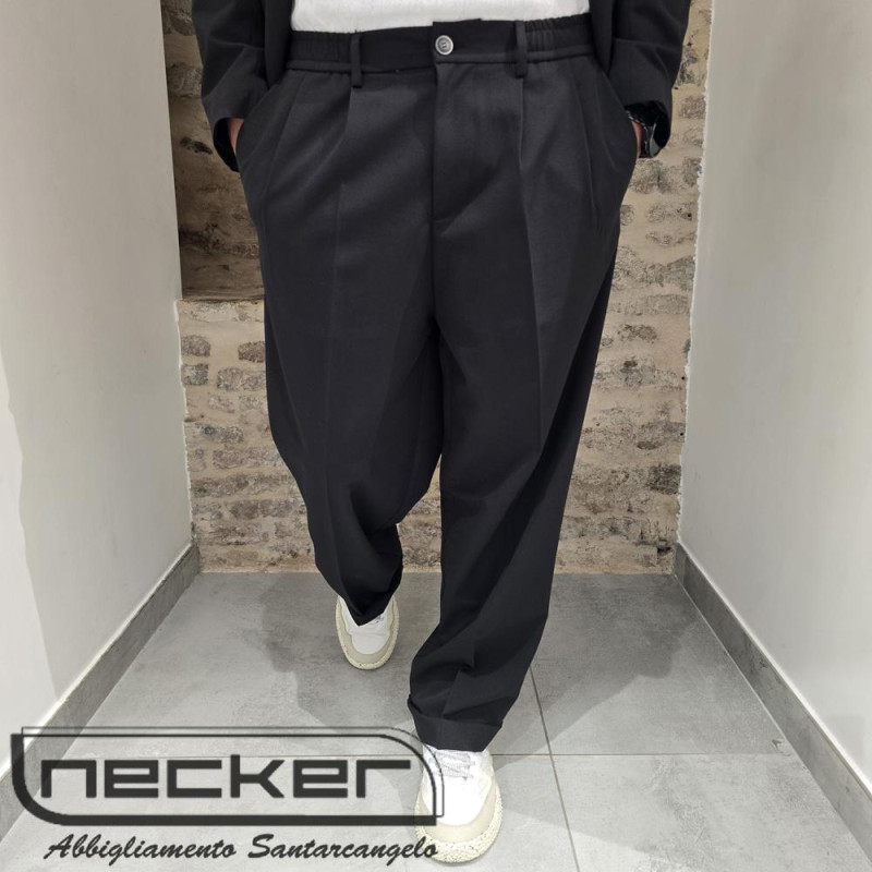 PANTALONE ABITO S6A41 NERO