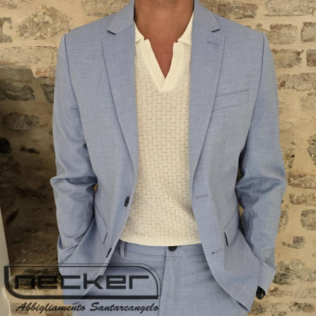 GIACCA ABITO 2418 LIGHT BLUE