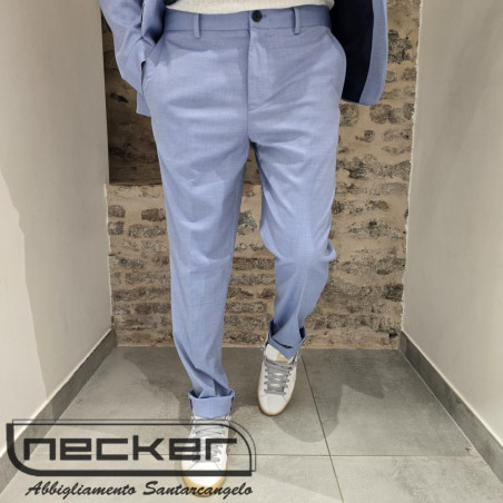PANTALONE ABITO 2418 LIGHT BLUE