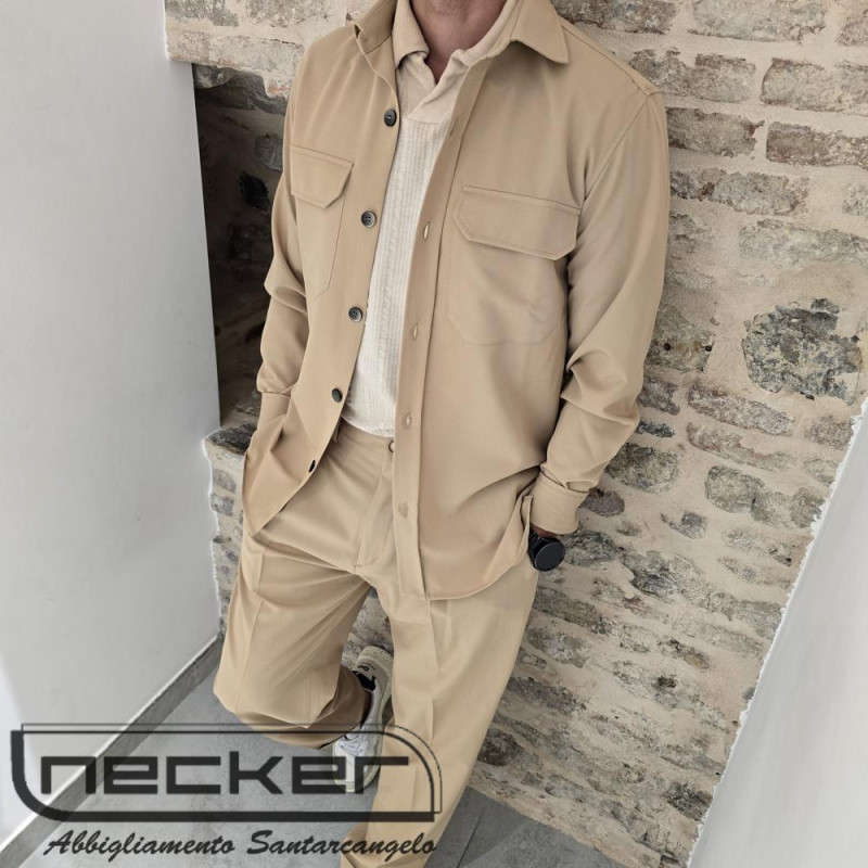 GIACCA J23 CAMMELLO