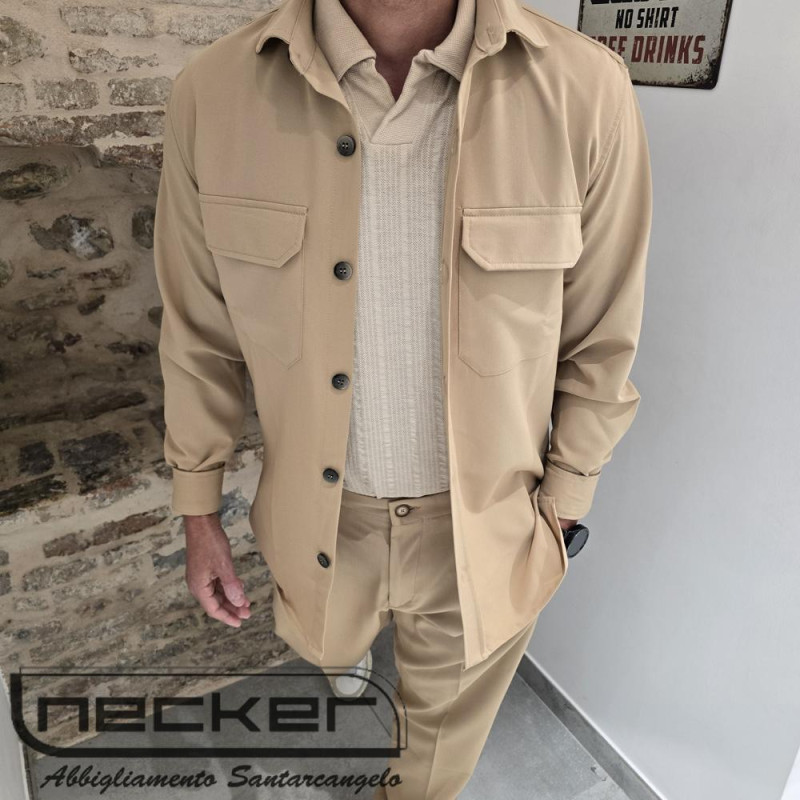 GIACCA J23 CAMMELLO