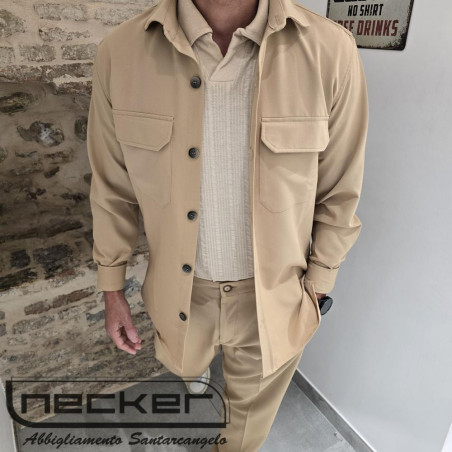 GIACCA J23 CAMMELLO