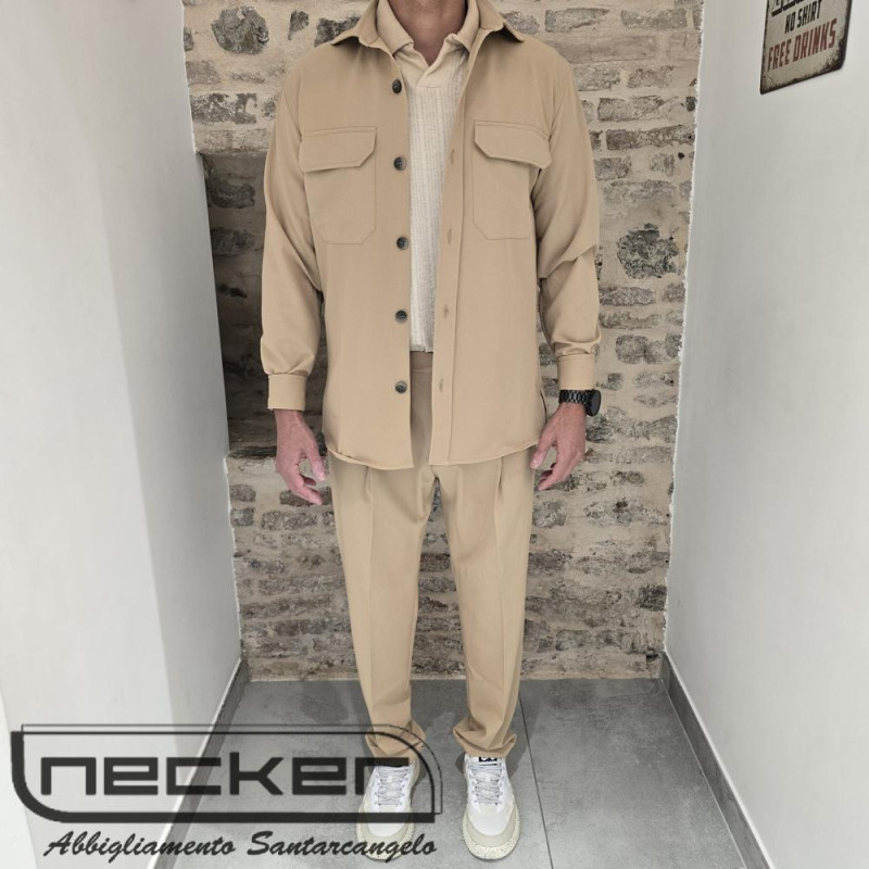 GIACCA J23 CAMMELLO