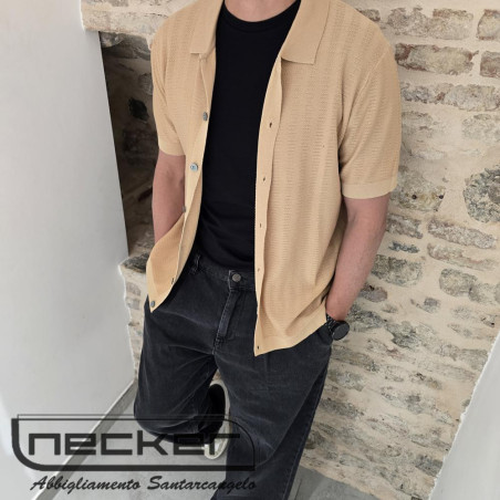 T-SHIRT MAGLIA L368 KAKY