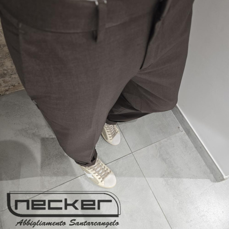 PANTALONE ABITO 0024 CACAO