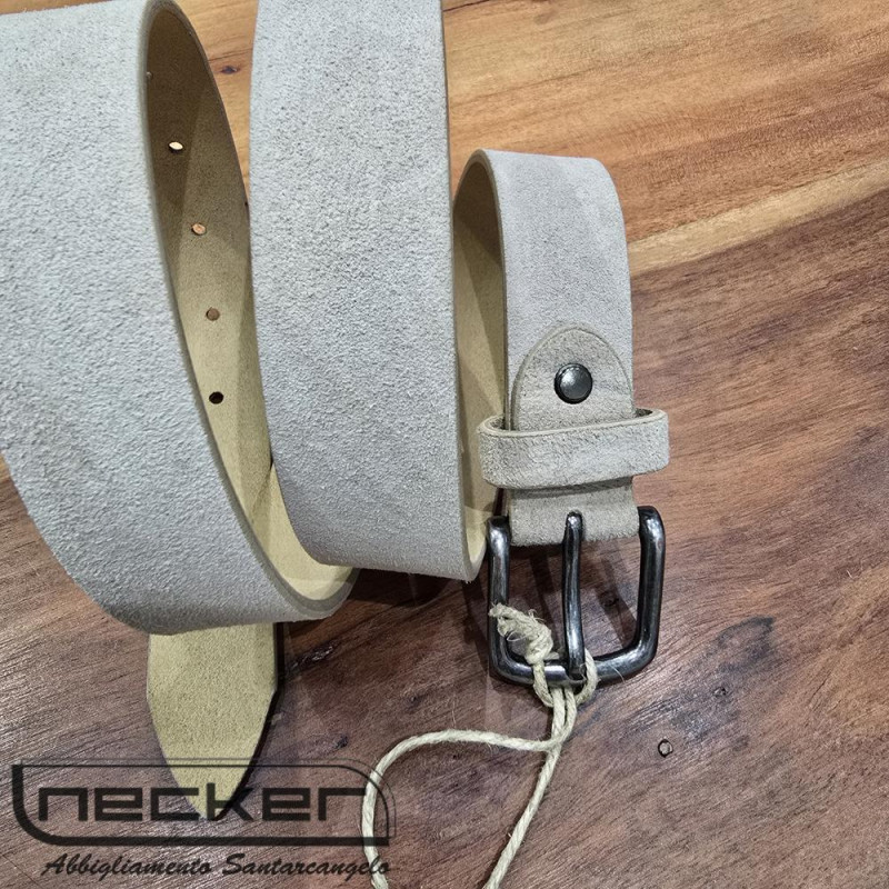 CINTURA SCAMOSCIATA BEIGE
