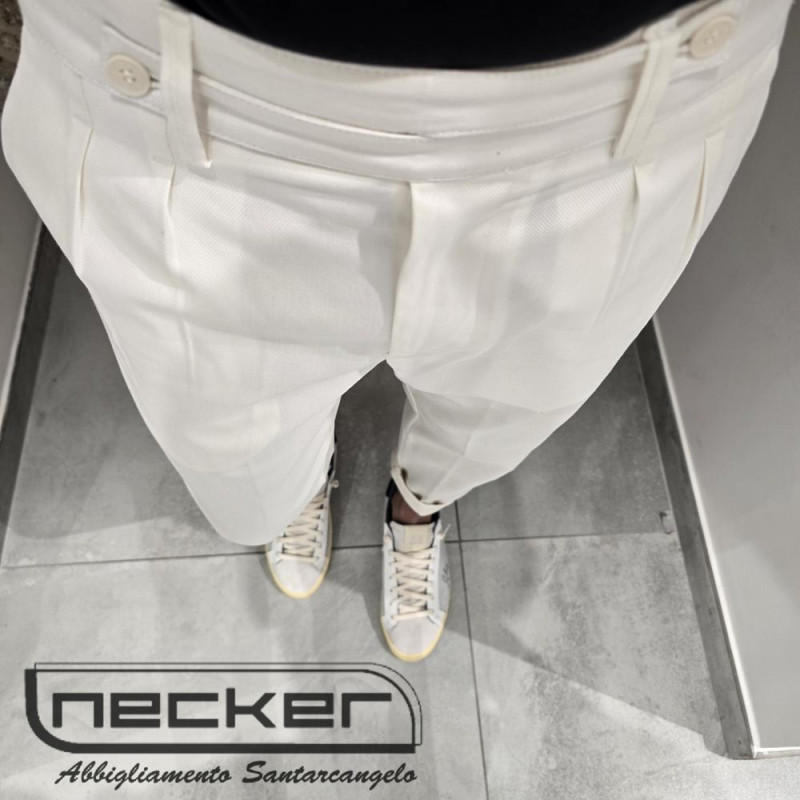 PANTALONE GESSO CREMONINI 