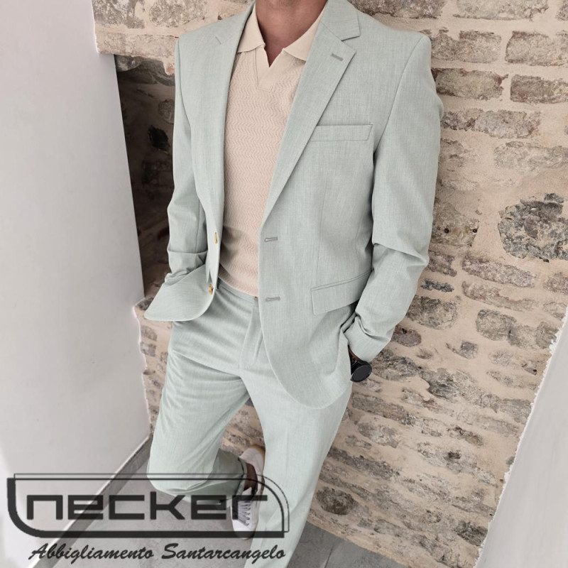 GIACCA LIAM 7824 AQUA GREY