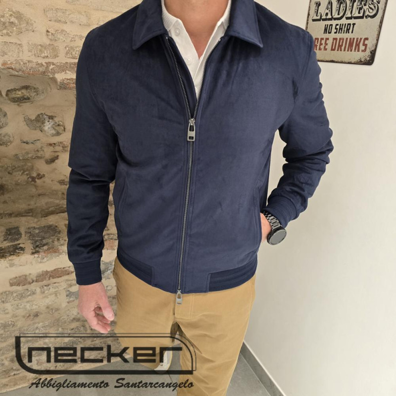 GIUBBINO BLU LPXF 25J04