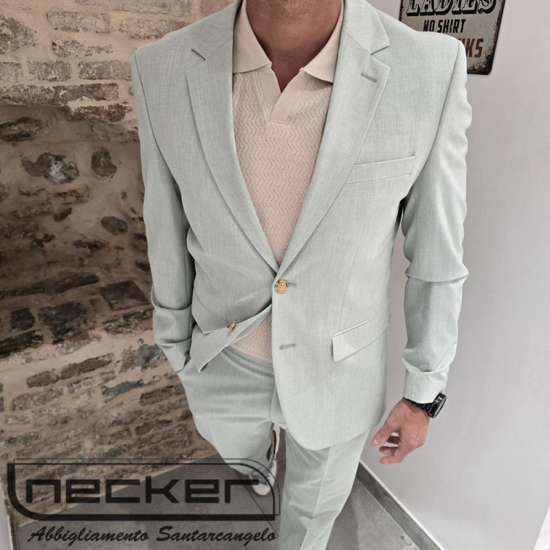 GIACCA LIAM 7824 AQUA GREY