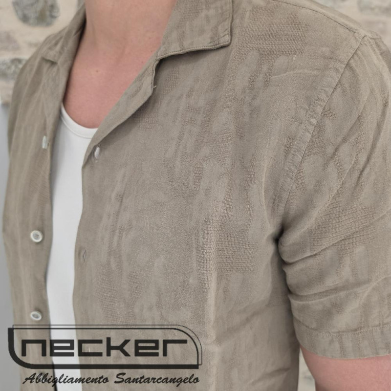 CAMICIA MANICHE CORTE S14CA GREEN