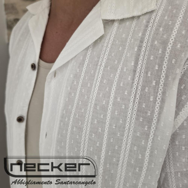 CAMICIA MANICHE CORTE BTC06036