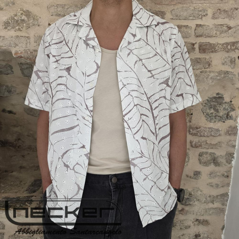 CAMICIA MANICHE CORTE S6C42