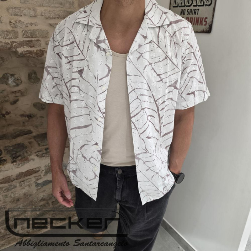 CAMICIA MANICHE CORTE S6C42