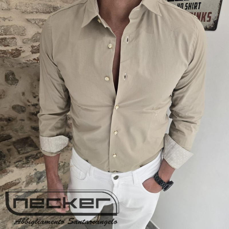 CAMICIA SPRINT POP 185 BEIGE