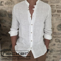 CAMICIA LINO BIANCO 99 01
