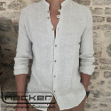 CAMICIA LINO BEIGE 99 20