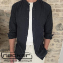 CAMICIA LINO CAIDEN BLACK 9173