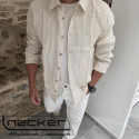 CAMICIA LINO SABBIA 112U