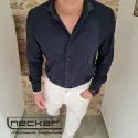 CAMICIA 10CA NAVY