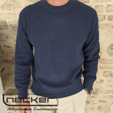 GIROCOLLO TORN NAVY 1884