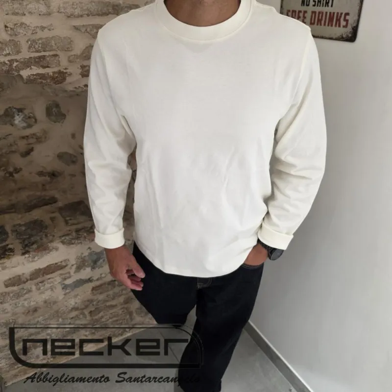 T-SHIRT MANICA LUNGA TAJ EGRET 2312