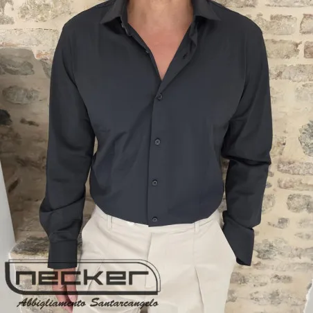 CAMICIA NERO 0012