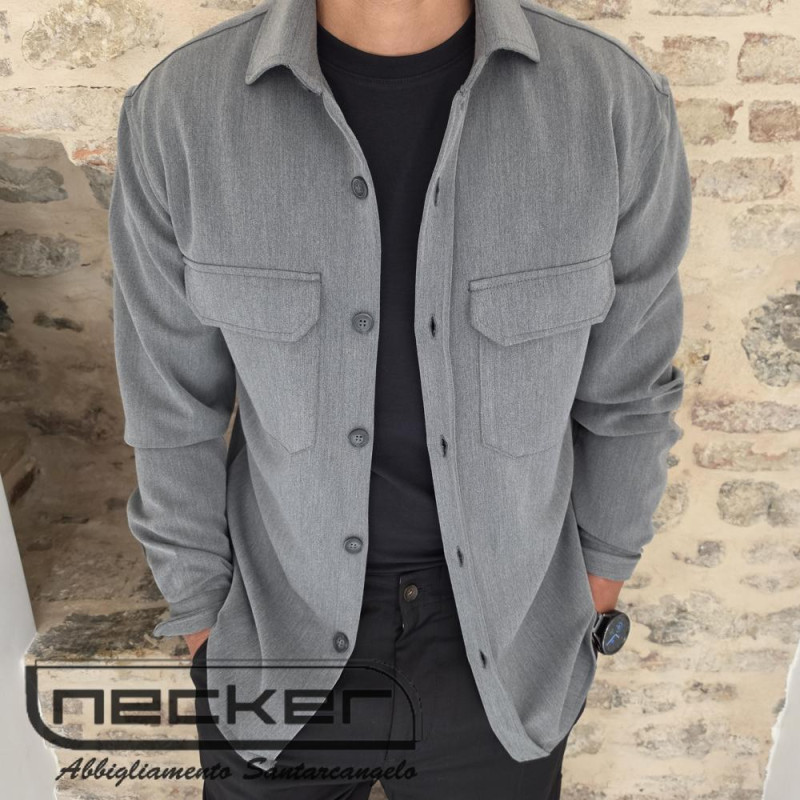 OVERSHIRT J27 ANTRACITE
