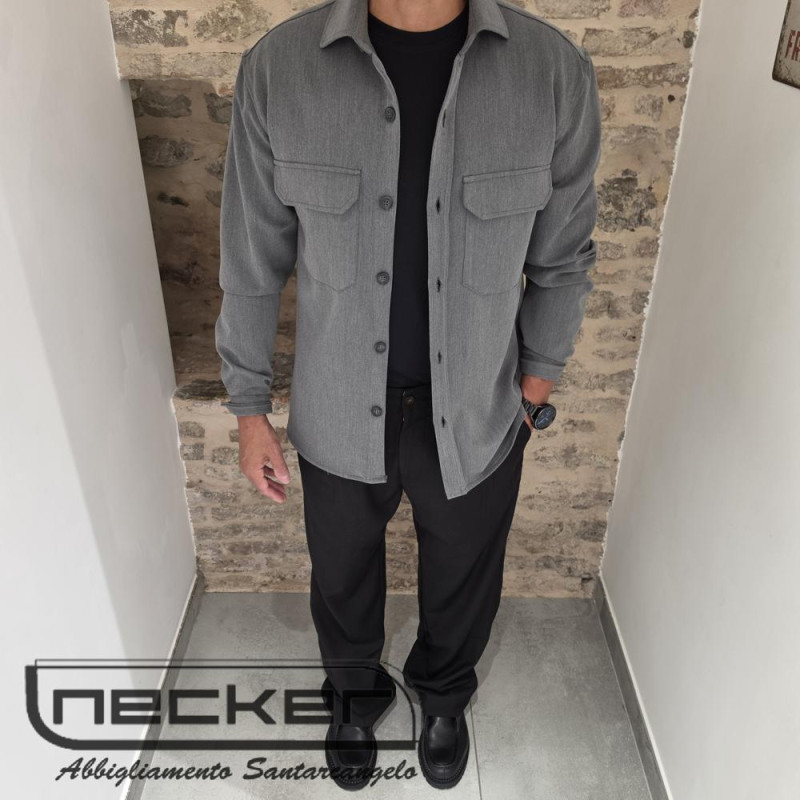 OVERSHIRT J27 ANTRACITE