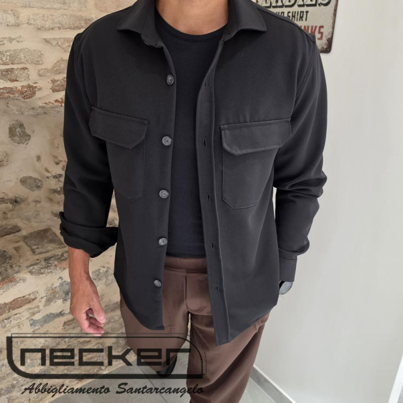 OVERSHIRT J27 NERO