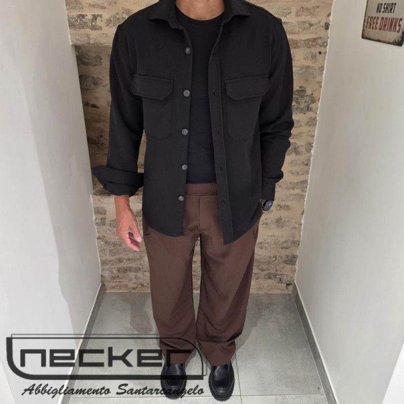 OVERSHIRT J27 NERO