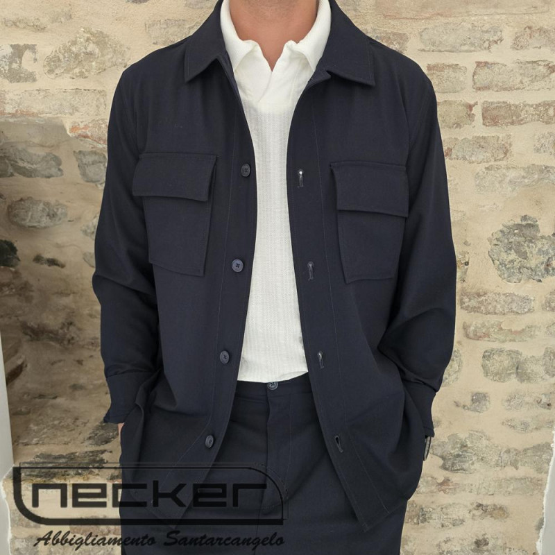 GIACCA MEG 611 BLU