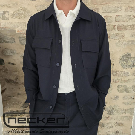 GIACCA MEG 611 BLU