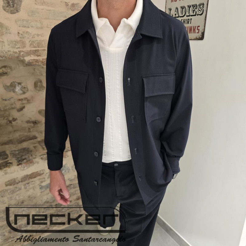 GIACCA MEG 611 BLU