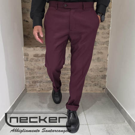 PANT. ABITO AB7200 BORDEAUX
