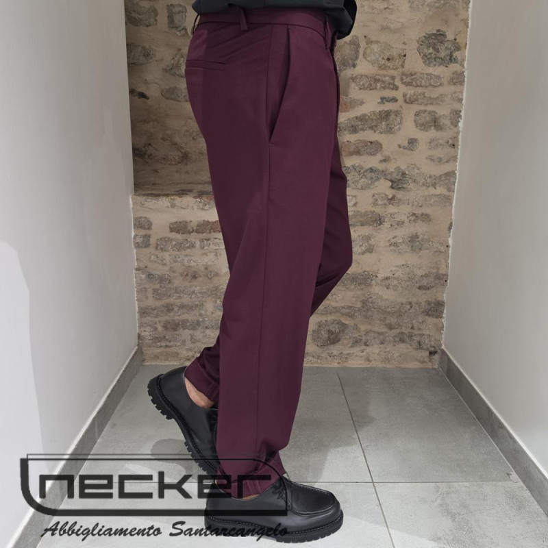 PANT. ABITO AB7200 BORDEAUX