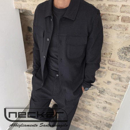 OVERSHIRT MIG2704 NERO