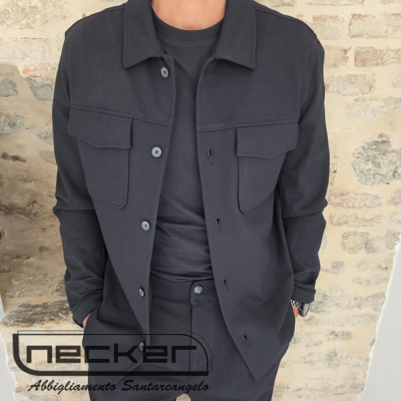 OVERSHIRT MIG2704 NERO