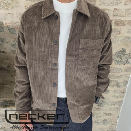 OVERSHIRT MOTTO CHOCOLATE 2234