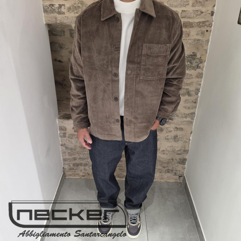 OVERSHIRT MOTTO CHOCOLATE 2234
