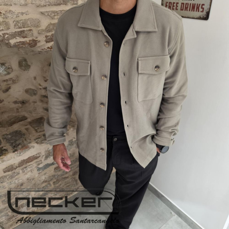OVERSHIRT OLIVER VETIVER 0141
