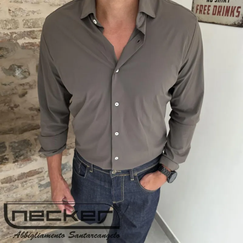 CAMICIA 10CA BEIGE