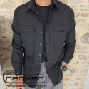 OVERSHIRT NERO LPG0238