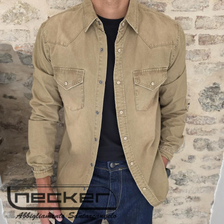 CAMICIA KHAKI LPC 0233