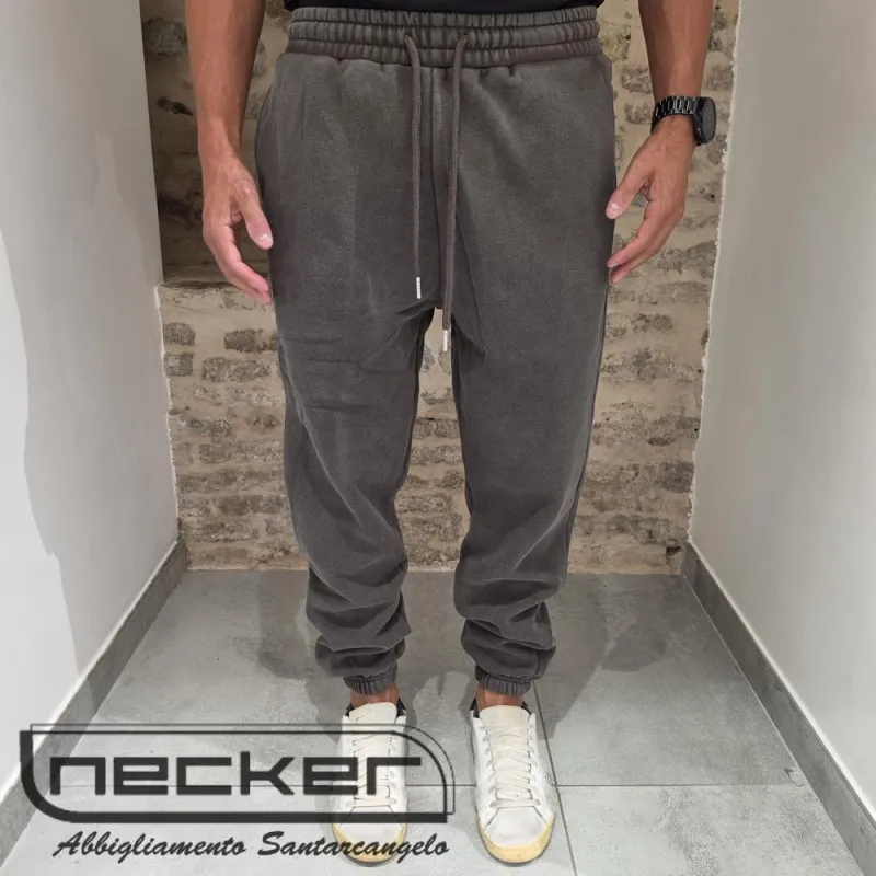 PANT. TUTA STONEWASHED LKP 2617 CAFFÈ