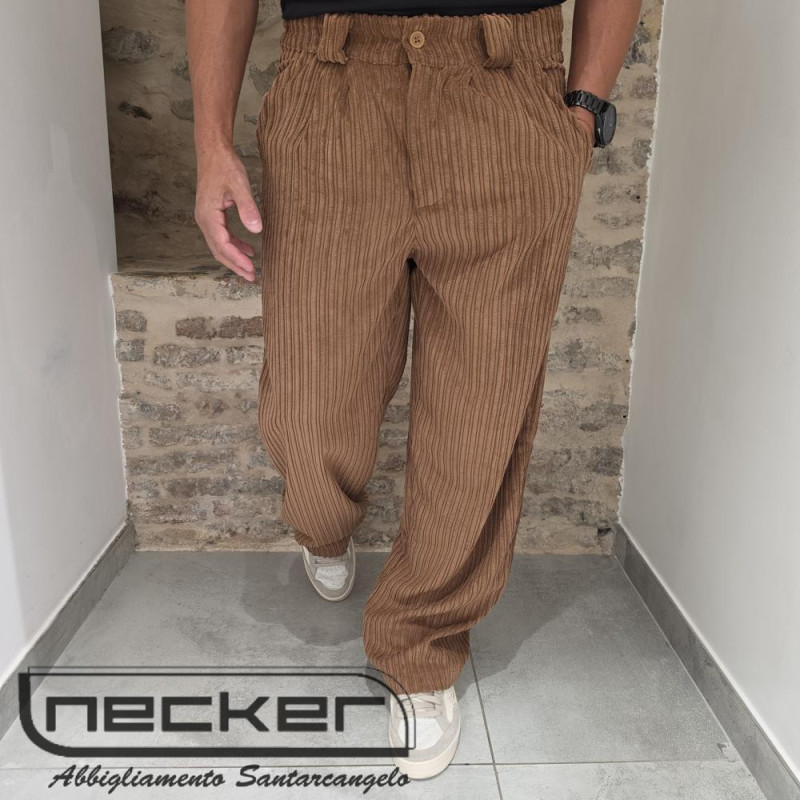 PANT. DANY 152 MARRONE VELL.