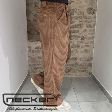 PANT. DANY 152 MARRONE VELL.