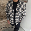 OVERSHIRT FLANELLA SWIT NERO
